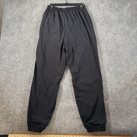 Vintage 90s Reebok Vector Track Pants M Zip Ankle Elastic Cuff Retro Sportswear - Picture 14 of 16